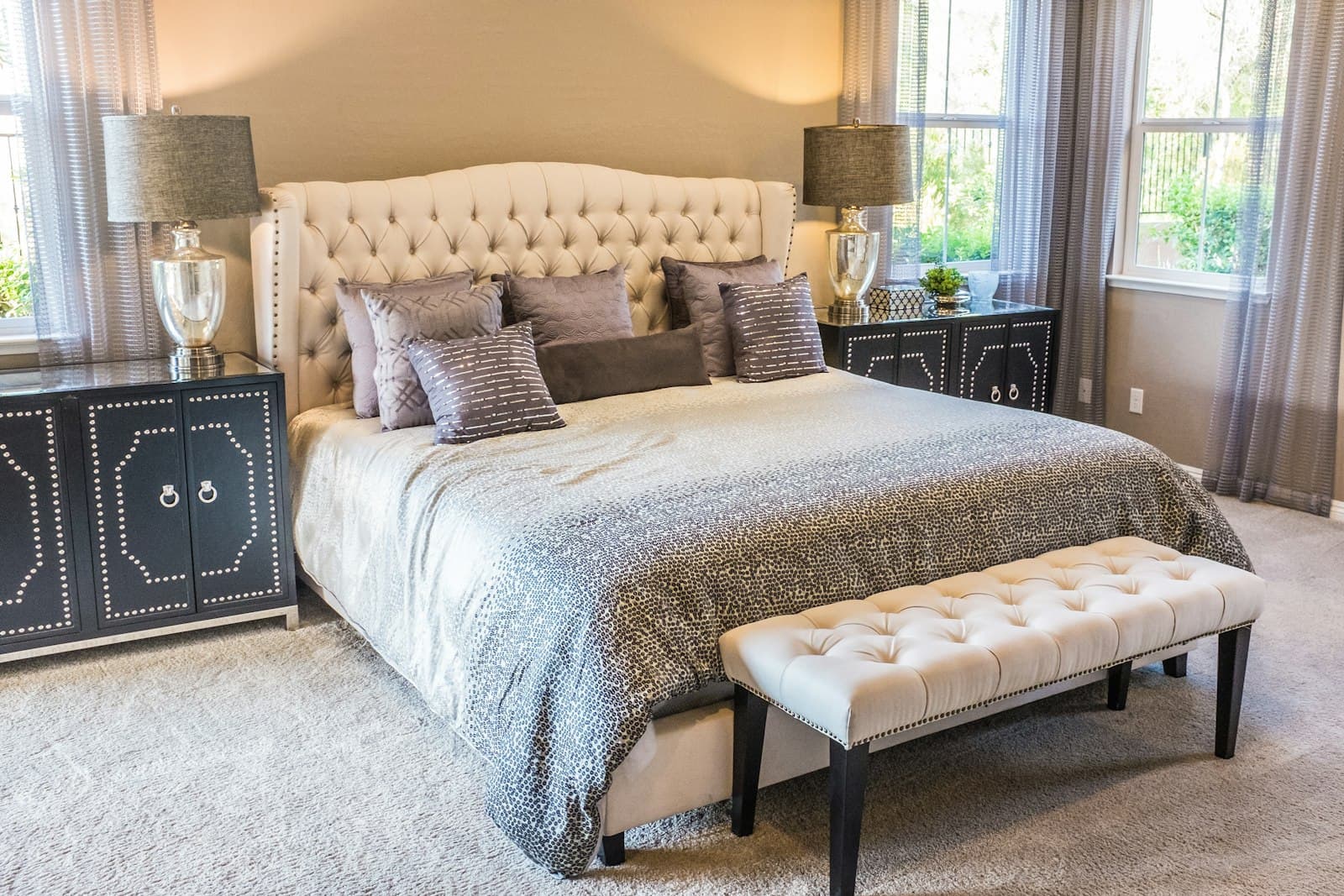 Slaapkamer met airconditioning